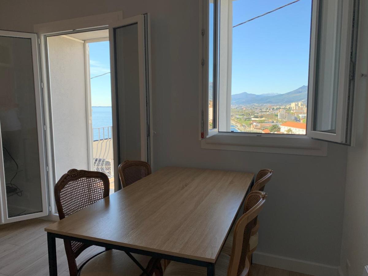 Magnifique Maison Avec Vue Mer Hauteur De Bastia Bastia  Exteriör bild