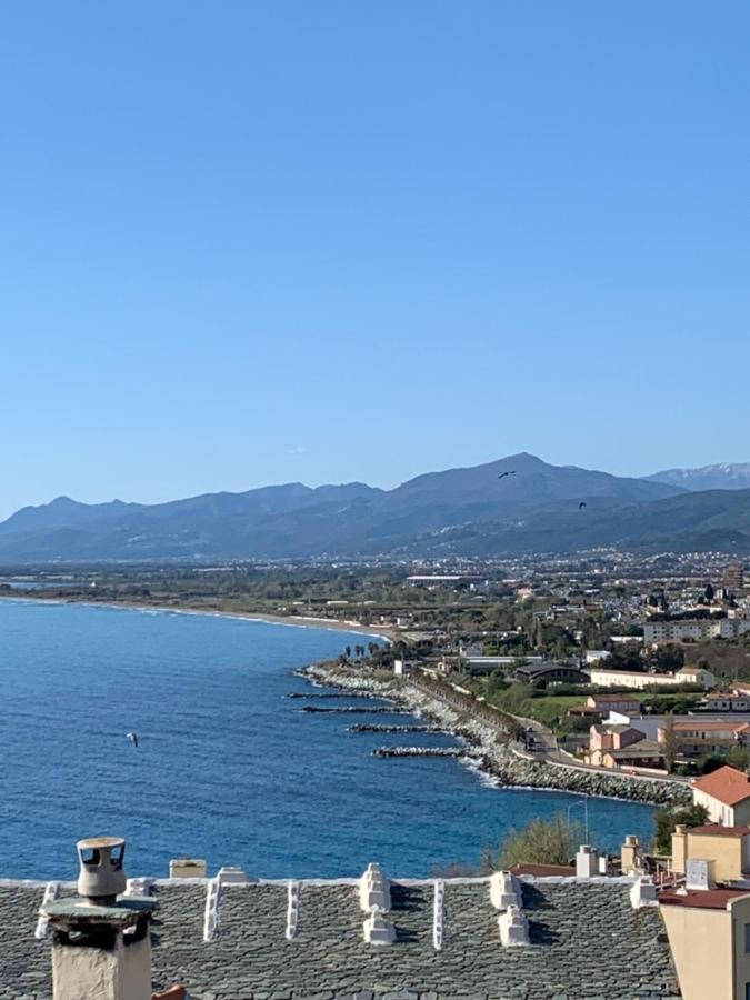 Magnifique Maison Avec Vue Mer Hauteur De Bastia Bastia  Exteriör bild