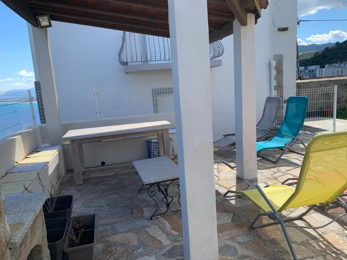 Magnifique Maison Avec Vue Mer Hauteur De Bastia Bastia  Exteriör bild