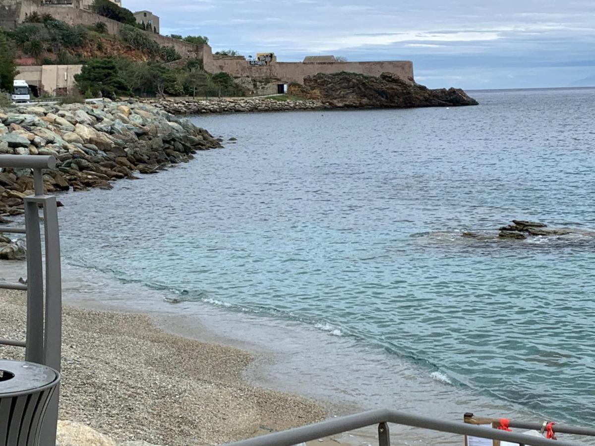 Magnifique Maison Avec Vue Mer Hauteur De Bastia Bastia  Exteriör bild