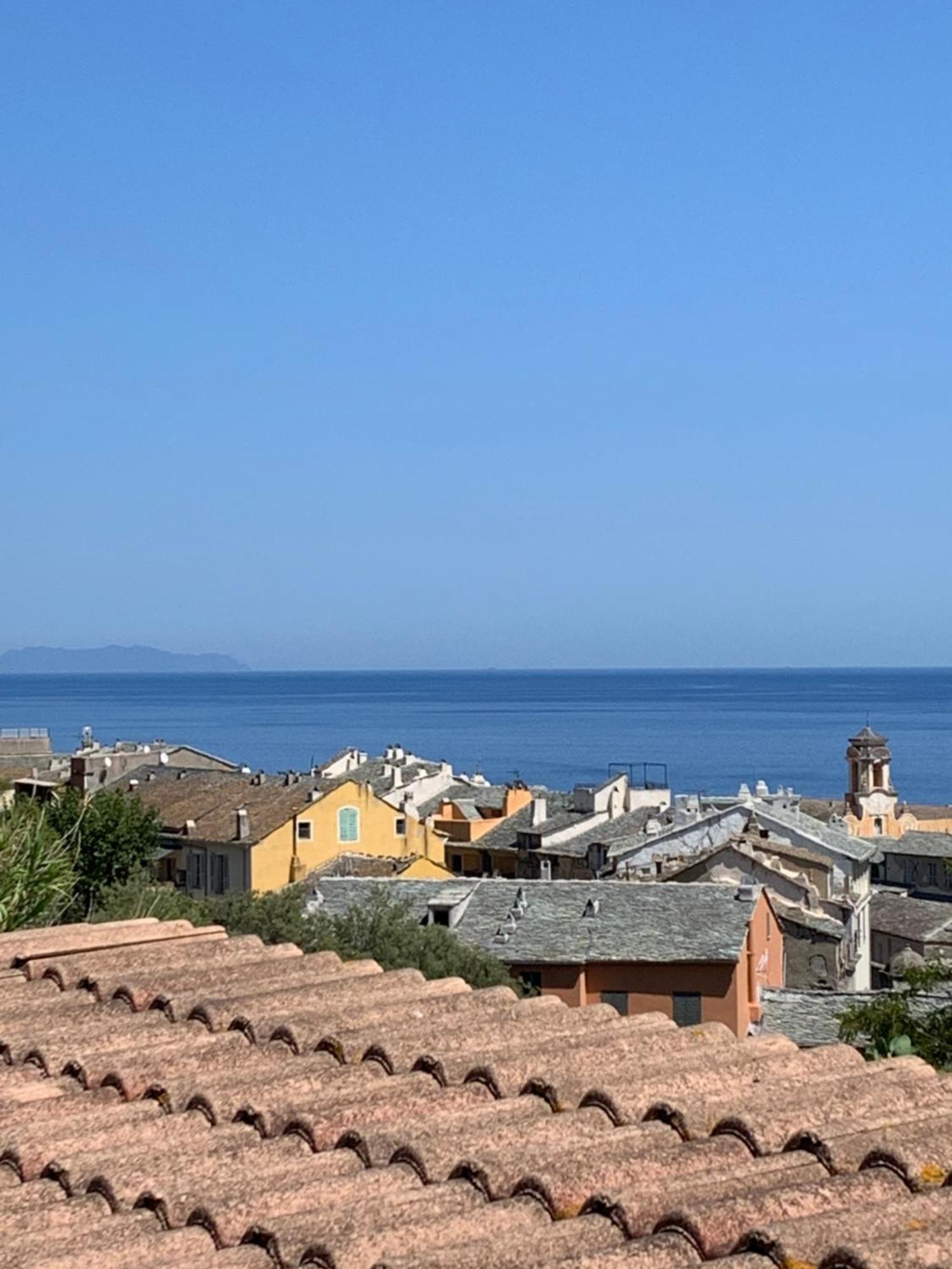 Magnifique Maison Avec Vue Mer Hauteur De Bastia Bastia  Exteriör bild