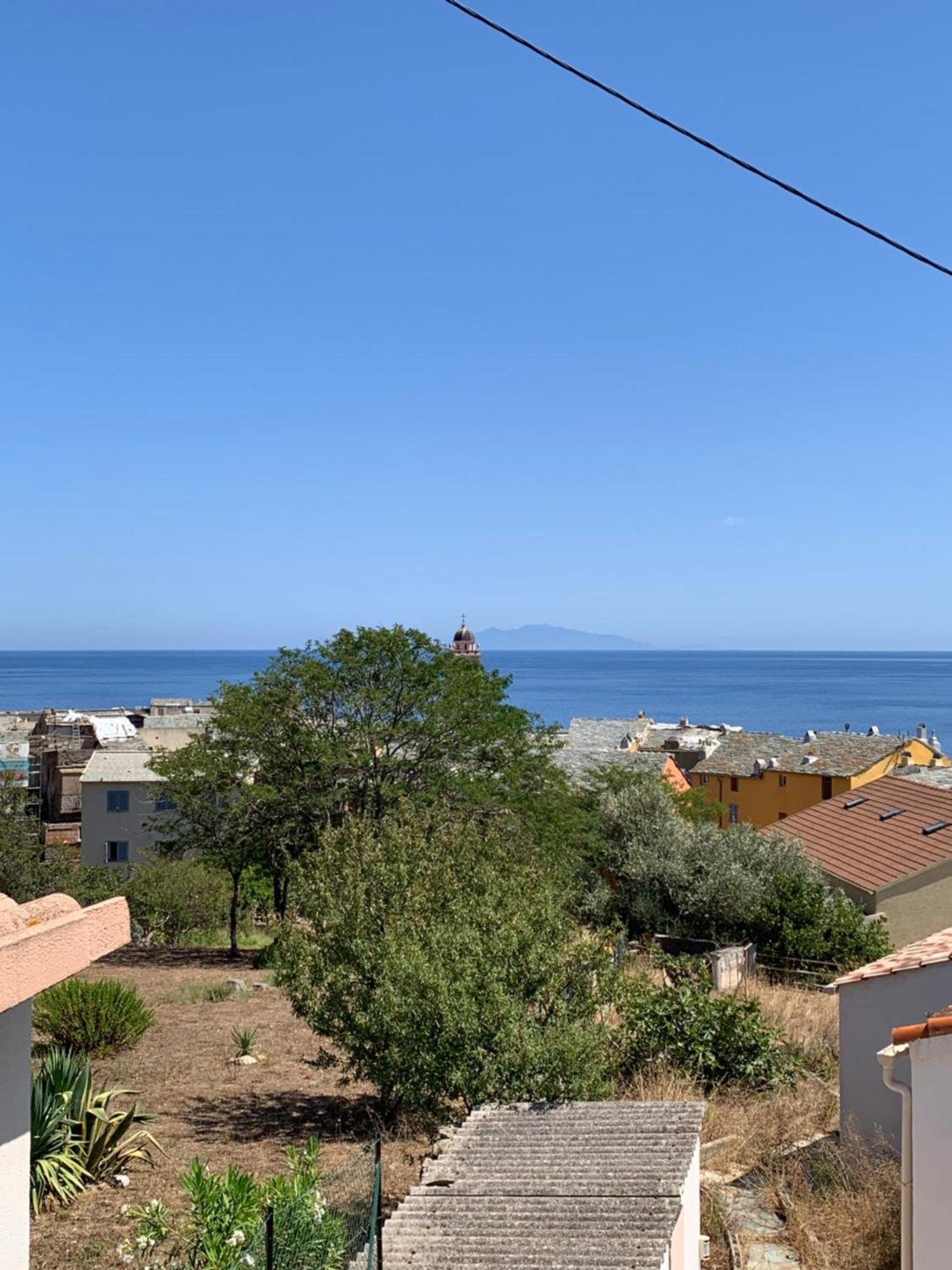 Magnifique Maison Avec Vue Mer Hauteur De Bastia Bastia  Exteriör bild